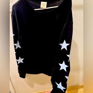 Vici Matching Sweatshirt and Sweats with Stars